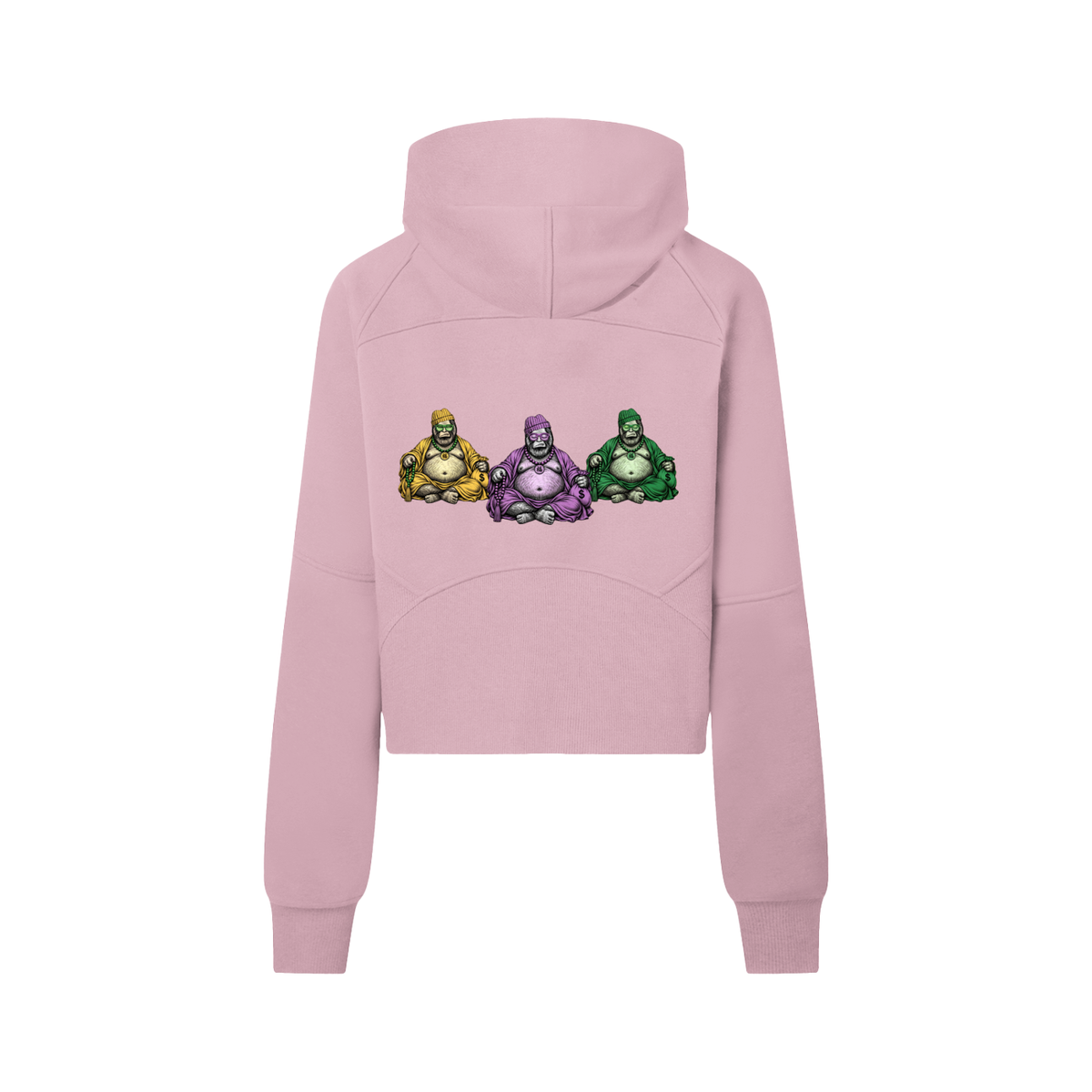 Cropped Half-Zip Hoodie