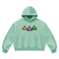 Unisex Vintage Wash Boxy Fleece Hoodie