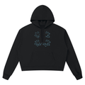 Unisex Boxy Raw Edge Hoodie