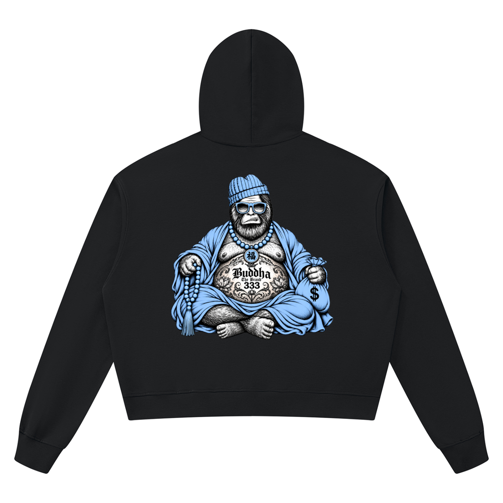 Unisex Boxy Raw Edge Hoodie