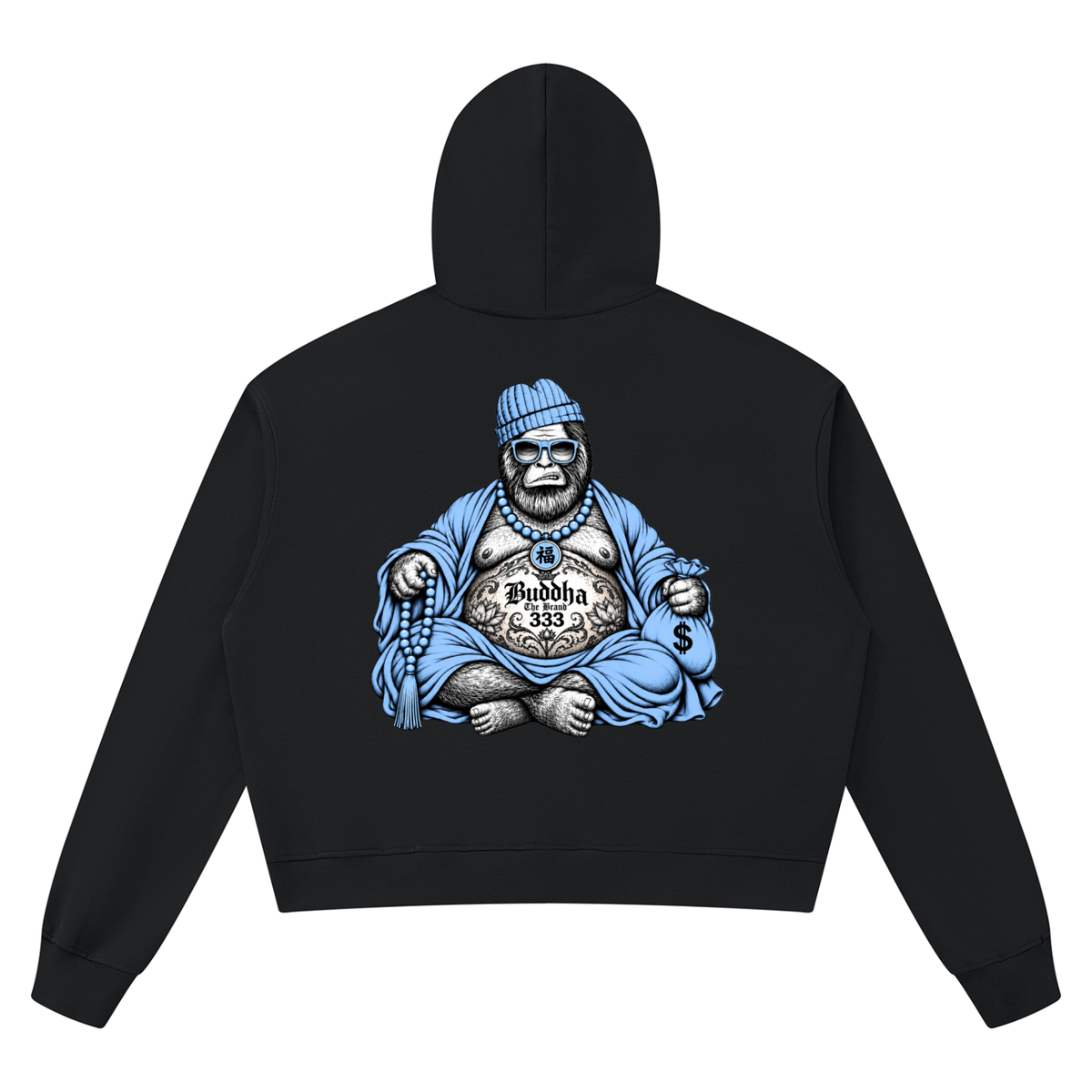 Unisex Boxy Raw Edge Hoodie
