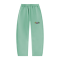 Unisex Vintage Wash Barrel Leg Fleece Sweatpants